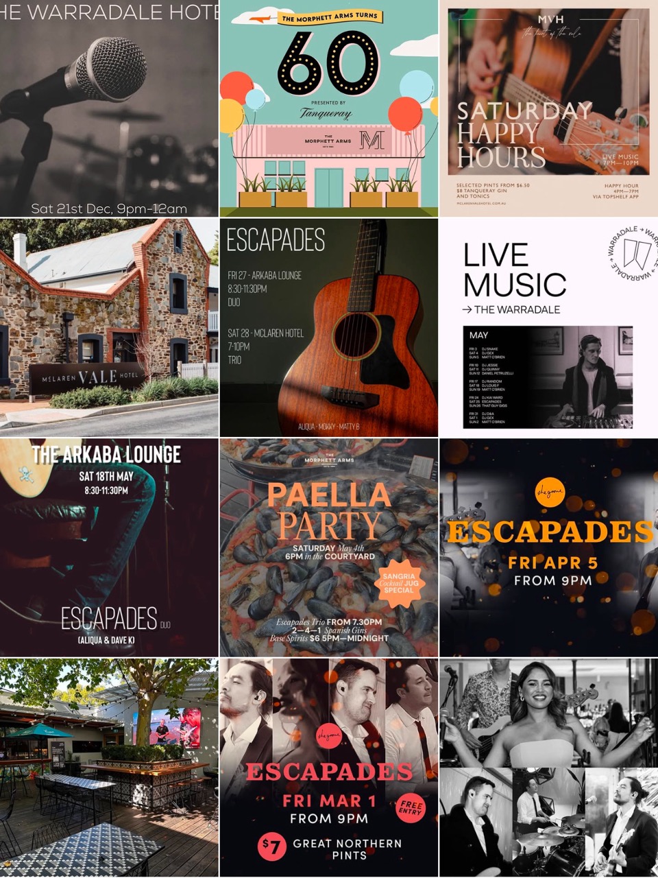 Escapades Music Background