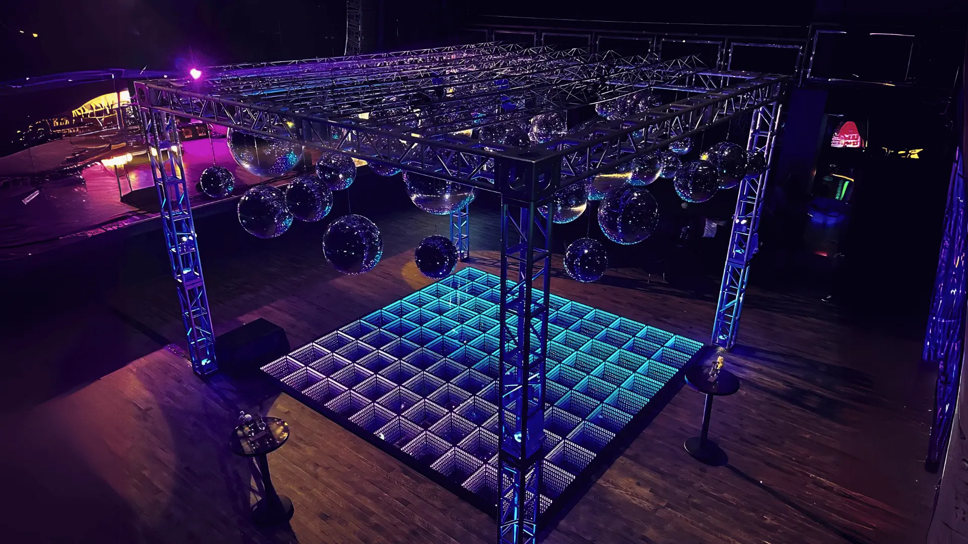 LED Dance Floor Event